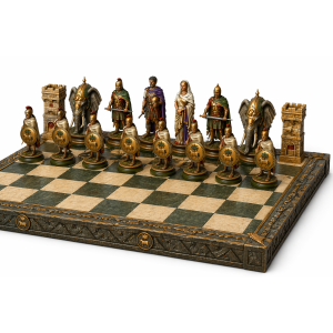 Ancient Carthage Chess Set — STL File for 3D Printing