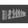 Ancient Carthage Chess Set — STL File for 3D Printing