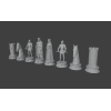 Polish Army 1410 — Grunwald Chess Set STL File for 3D Printing
