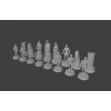 Polish Army 1410 — Grunwald Chess Set STL File for 3D Printing