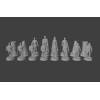 Polish Army 1410 — Grunwald Chess Set STL File for 3D Printing