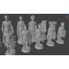 Roman Chess Set STL Files for 3D Printing