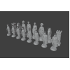 Roman Chess Set STL Files for 3D Printing