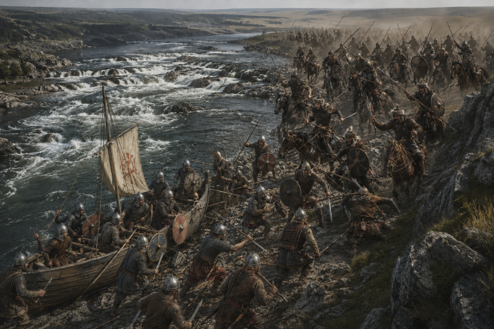 Reconstruction of Sviatoslav's final battle