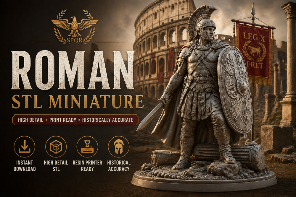 Roman STL Miniature