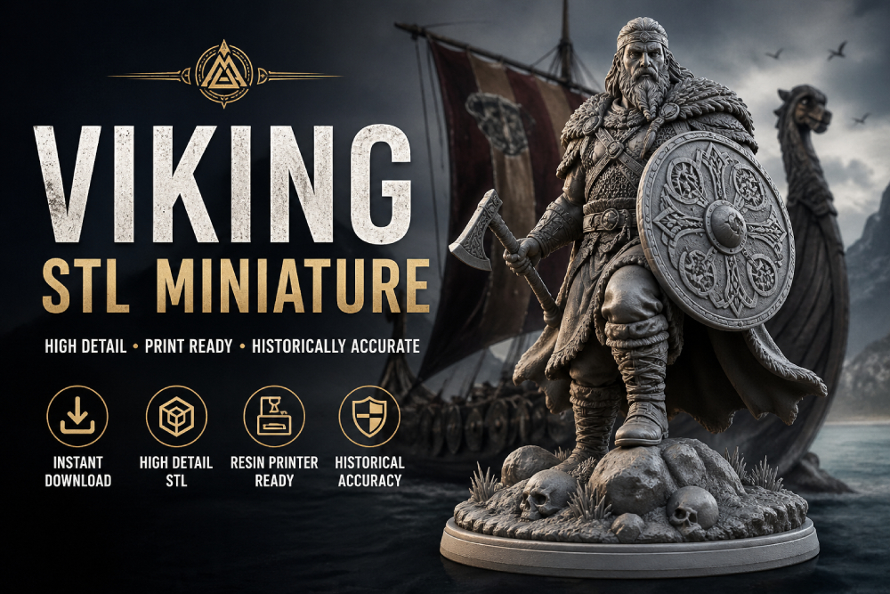 Viking STL Miniature